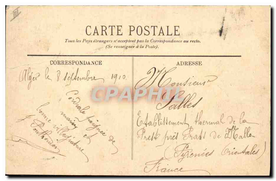 Marine de guerre — Le Bruix, croiseur-cuirassé — LL — Verso