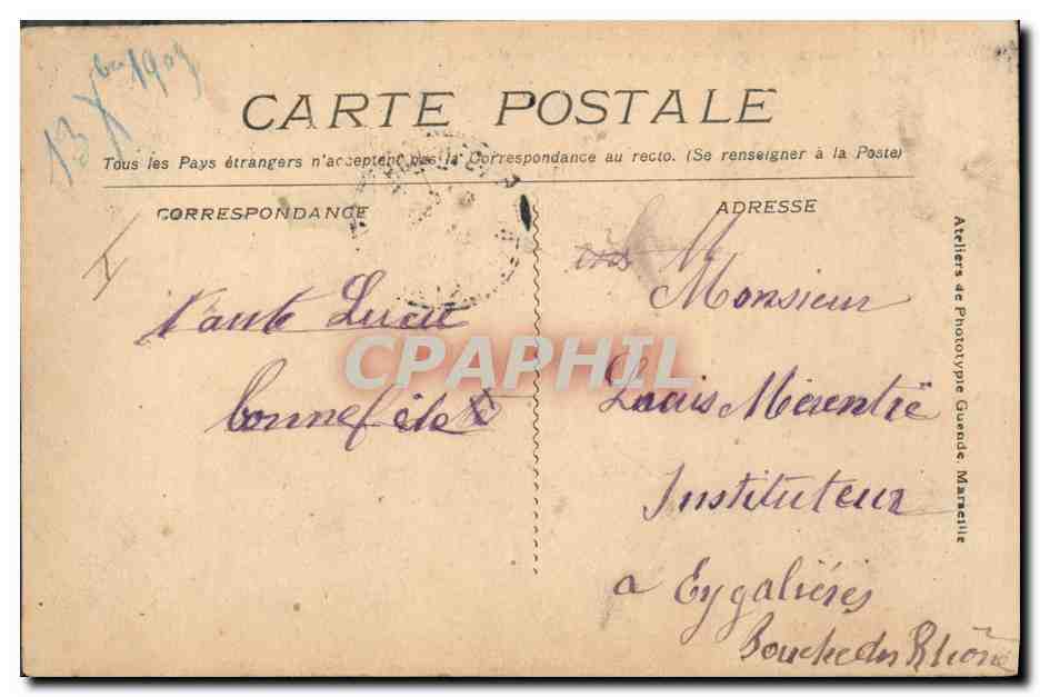 Marine Militaire Française « Bélier » - Torpilleur d'Escadre — Éditeur Radioléne, n° 2460 — Achterkant