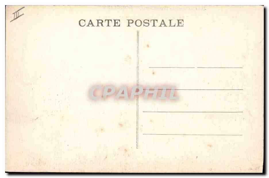 CPA Bateau de Guerre Contre torpilleur Bouclier — Verso