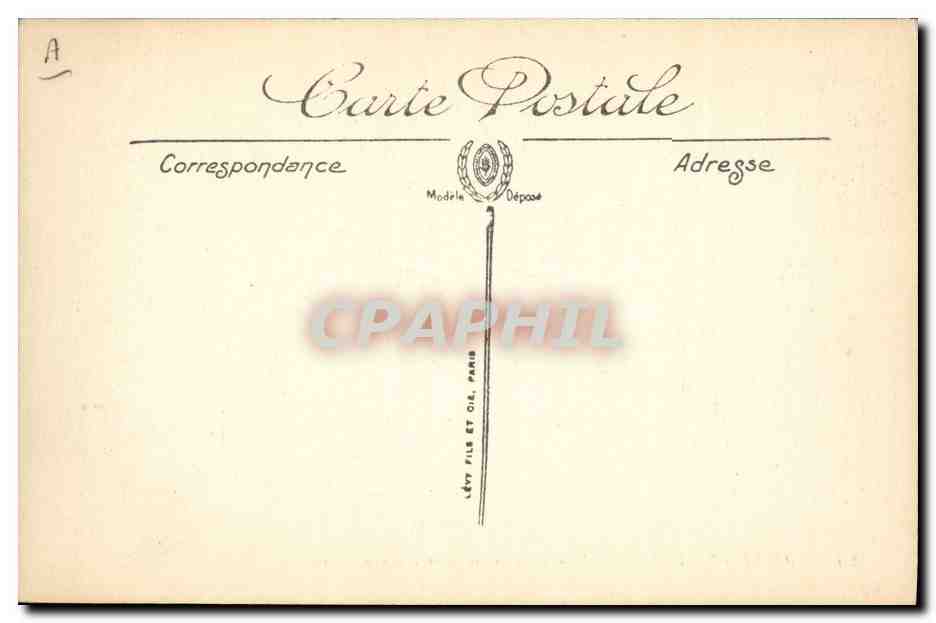 CPA Bateau de Guerre Le Bruix Croiseur Cuirasse — Verso