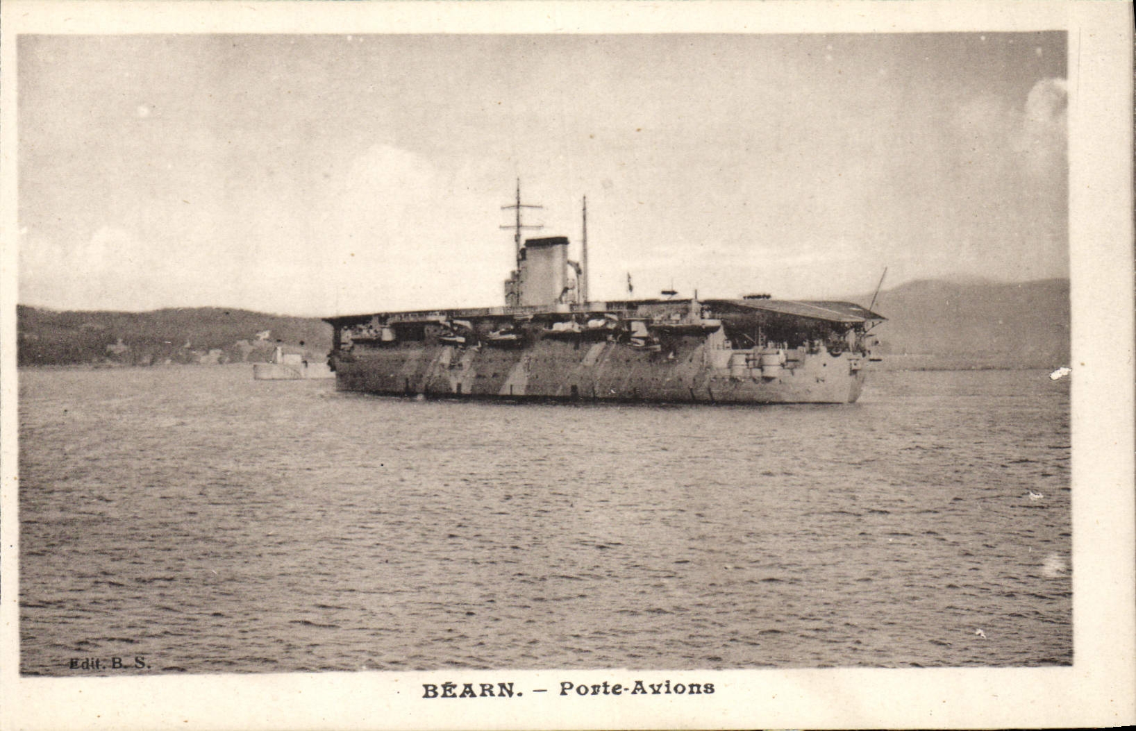 Béarn — Porte-Avions — Edit. B.S.