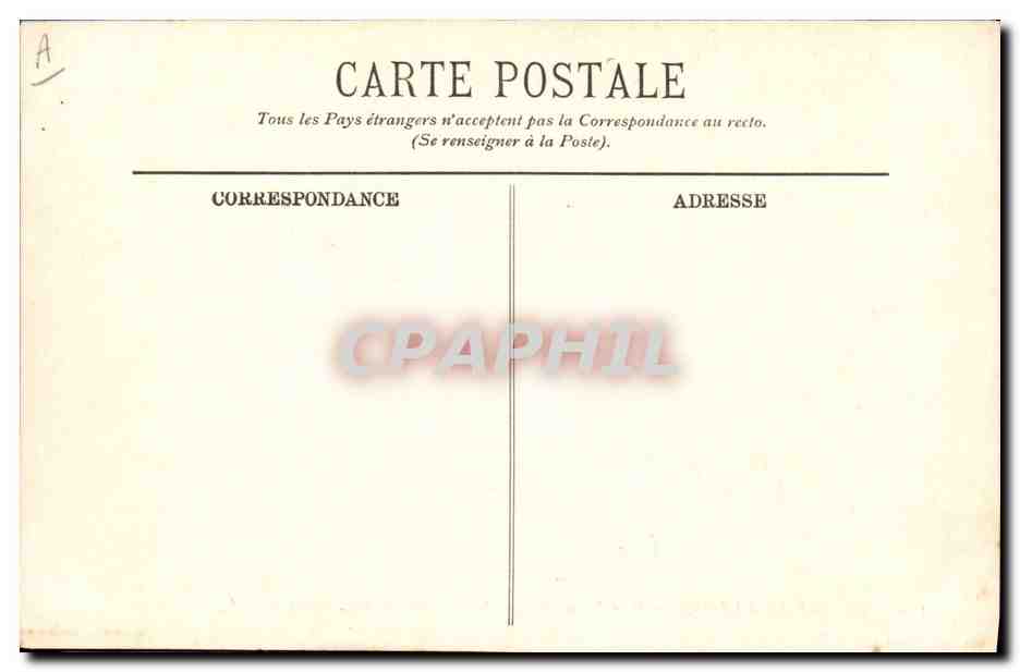 Marine de Guerre — Le Bouvines, croiseur-cuirassé — LL. — n° 126 — Verso
