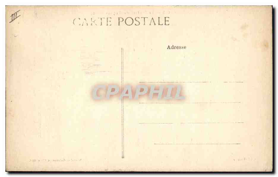 CPA Prefecture Blois — Rückseite