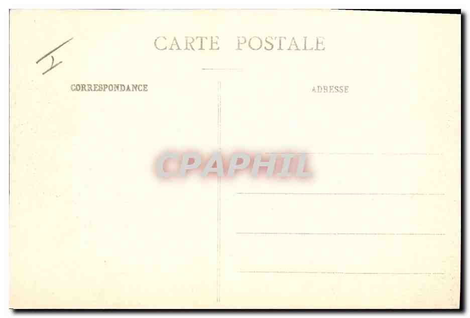 CPA Belfort La Prefecture et le boulevard Carnot — Verso