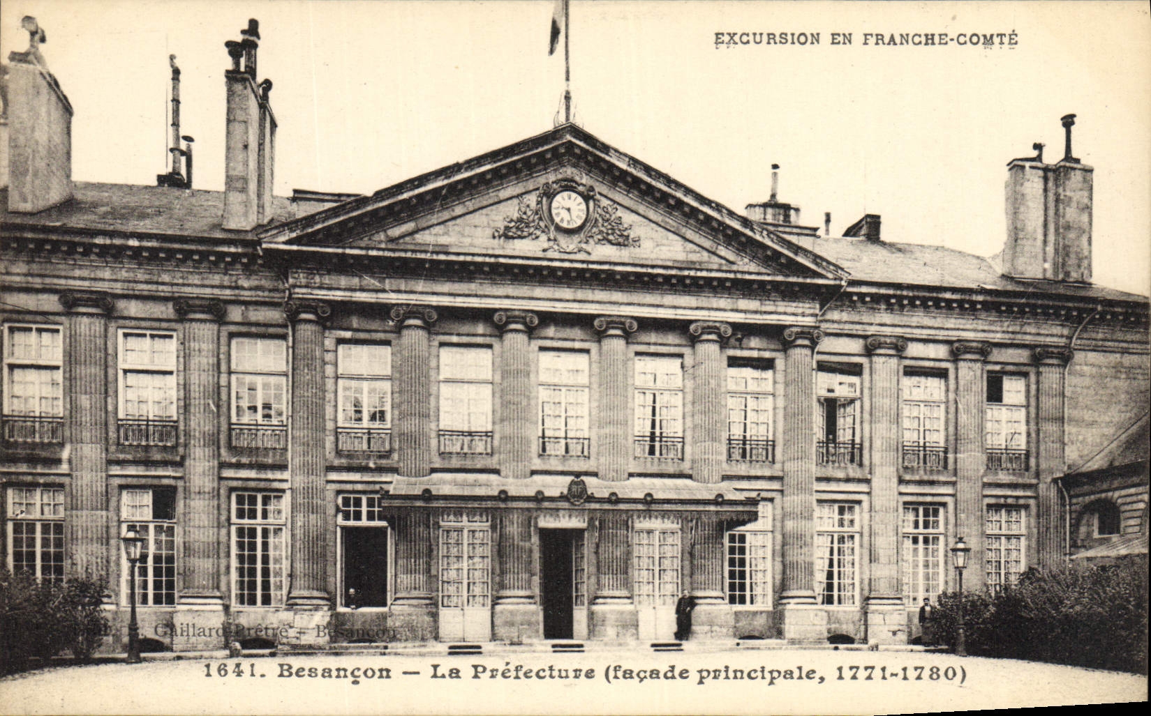 CPA Prefecture Besancon