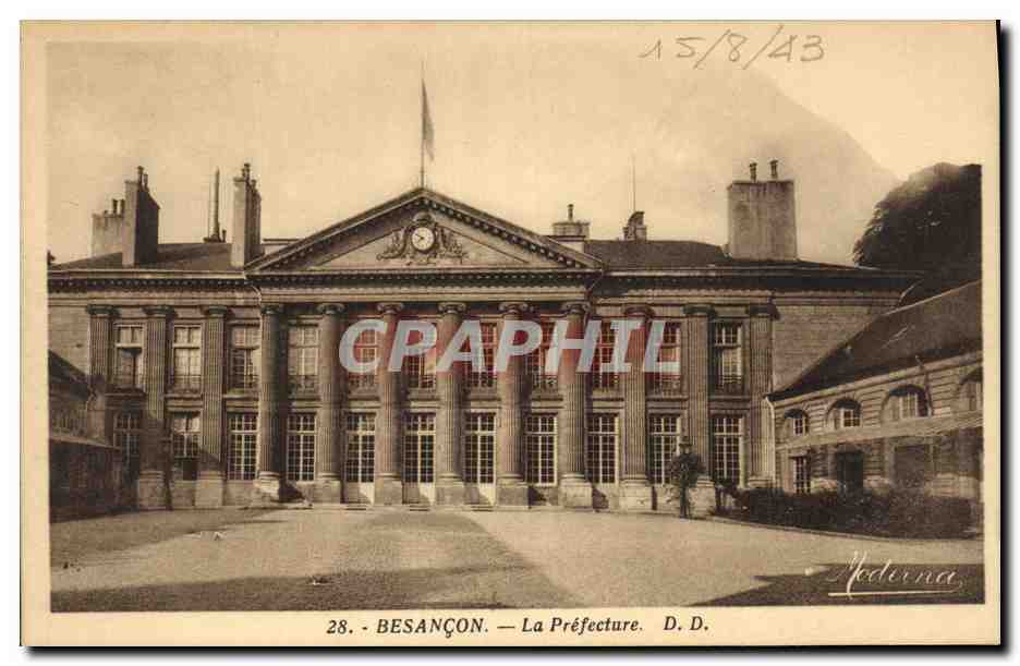 CPA Prefecture Besancon