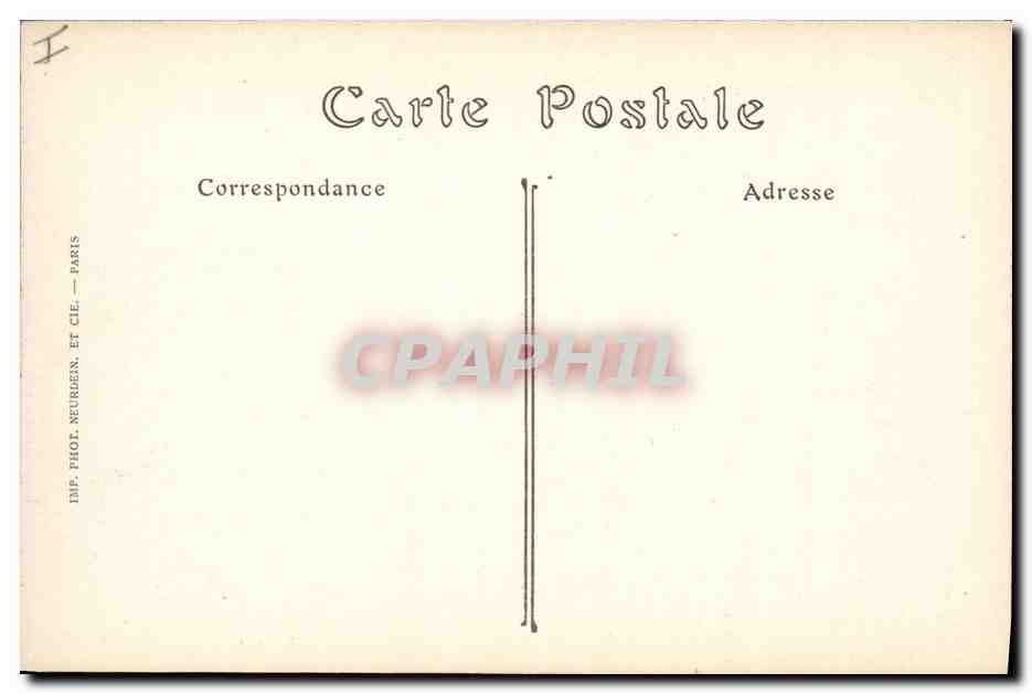 CPA Chalons sur Marne L'Hotel de la Prefecture  — Rückseite