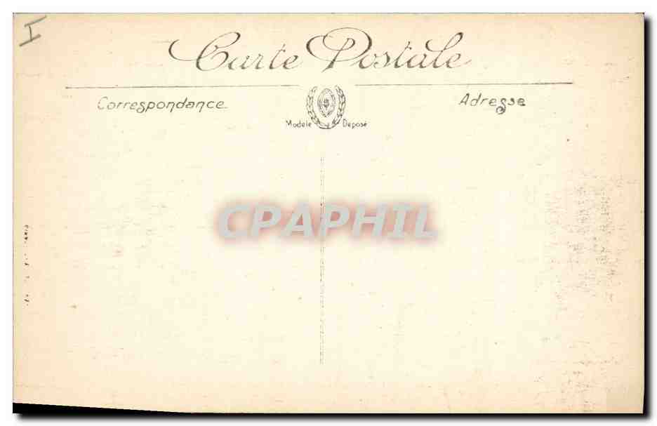CPA Prefecture Chalons sur Marne  — Rückseite