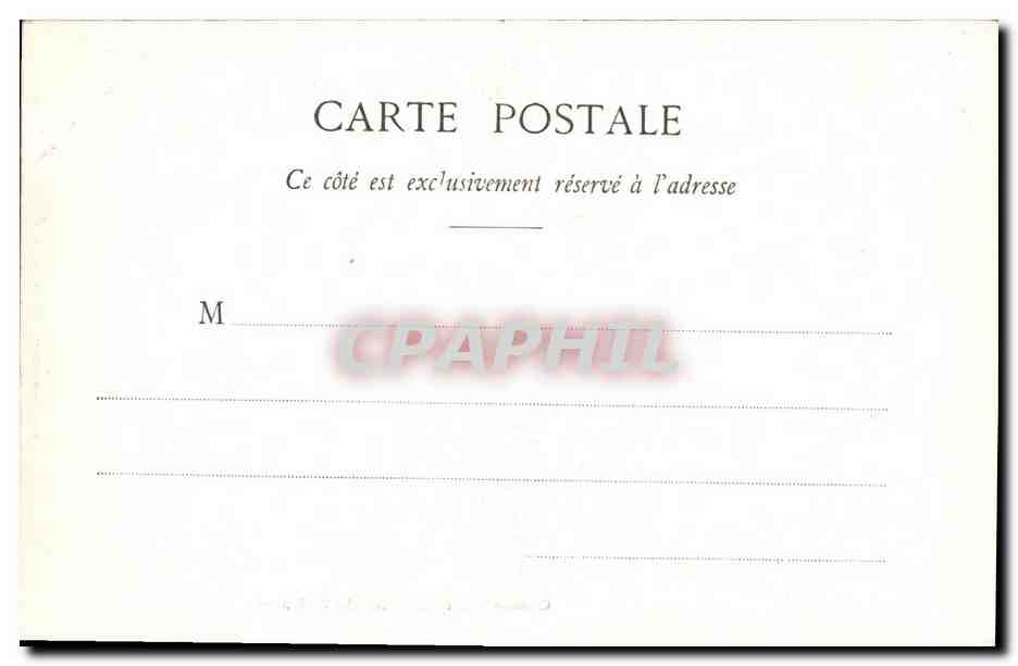 CPA Prefecture Clermont Ferrand — Verso