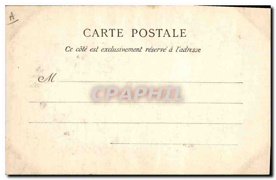 CPA Folklore Jeune Breton Enfant — Verso