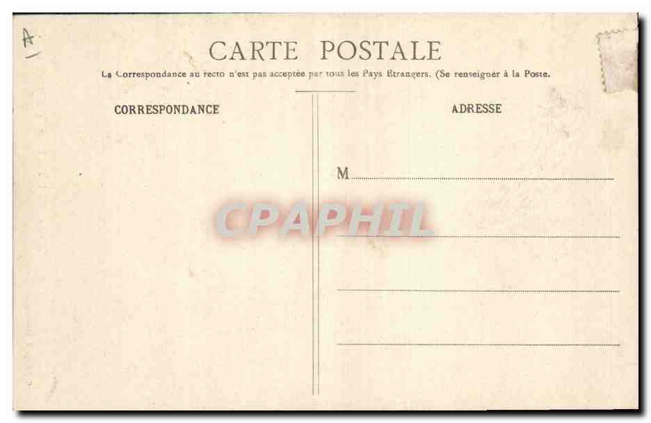 CPA Folklore Allons souhaiter la fete a Maman Enfants — Verso