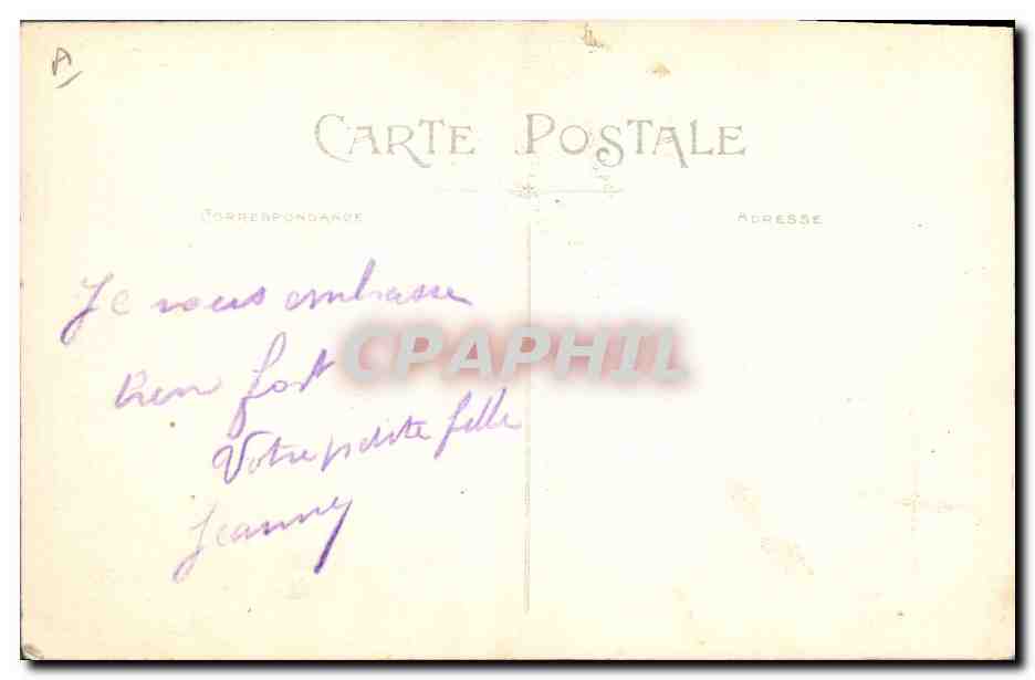 CPA Folklore Maries de Pontivy Mariage — Verso
