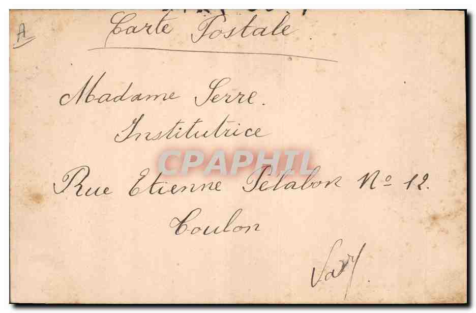 CPA Folklore Groupe de Plougastel Daoulas  — Verso