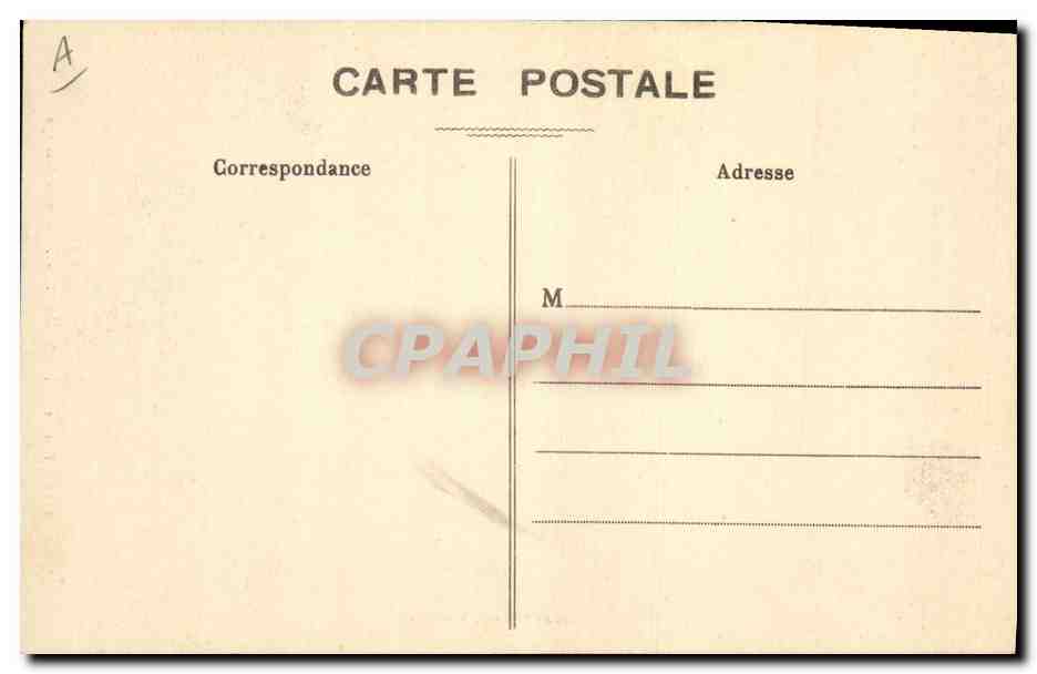 CPA Folklore Femme de Fouesnant Toilette de mariage — Verso