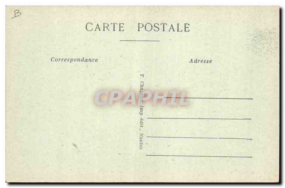 Guérande (Loire-Inf.) — Les Paludiers de Saillé en grand Costume — Verso
