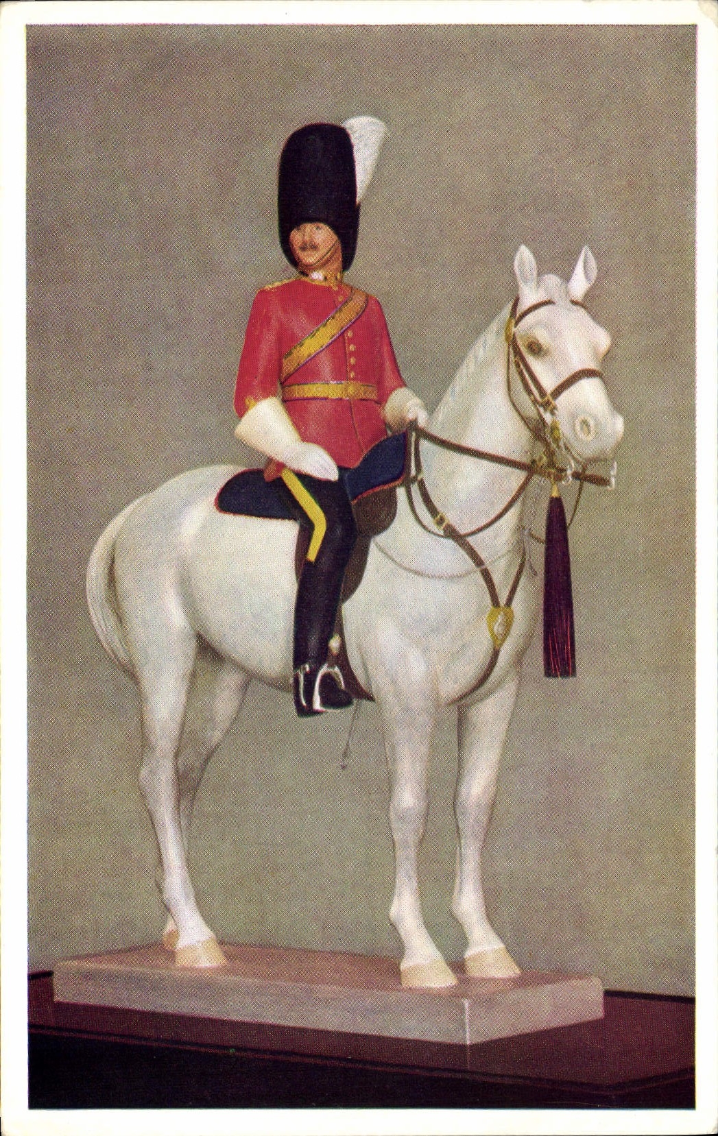 CPA Militaria The Royal Scots Greys 2nd Dragons Officer Review Order 1936