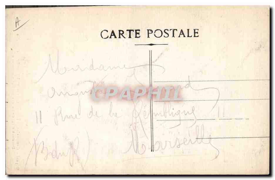 CPA Militaria A nos aimees — Verso