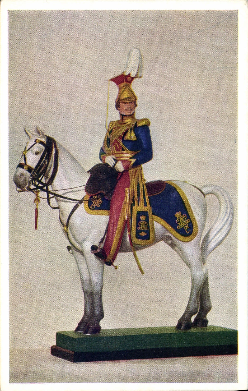 Statuette du 9e régiment de lanciers légers — Éditeur Elms Publishing Co., Édimbourg