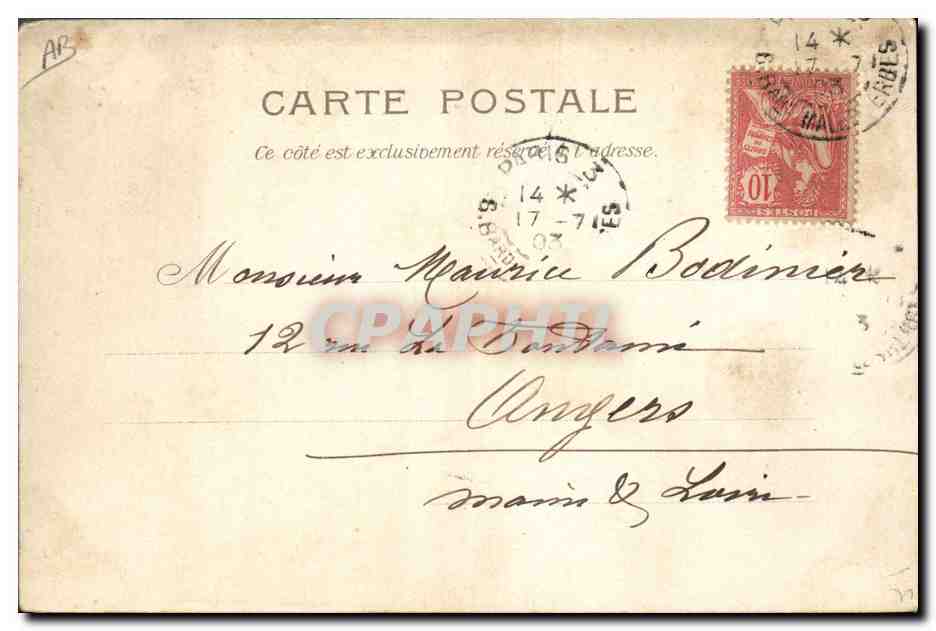 Infanterie - Cantonnement — Grand camp d'été — Rochallet & Fils, N° 6 — Rückseite