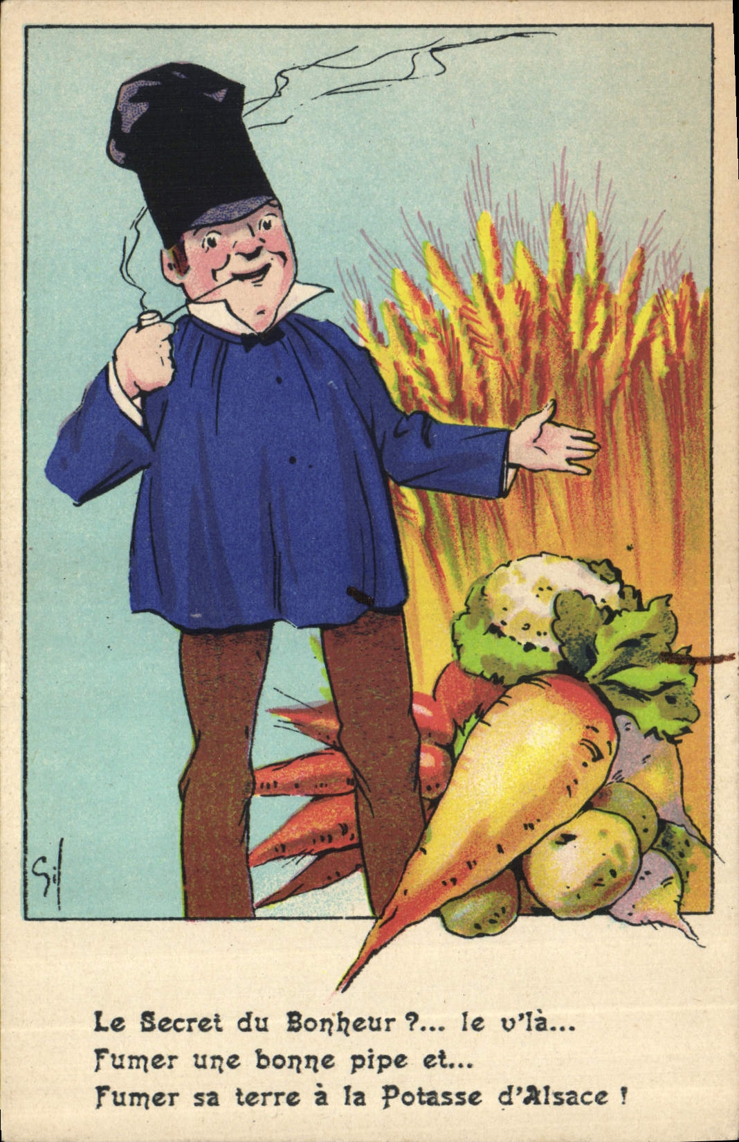 CPA Publicite Potasse d'Alsace 