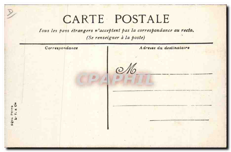 CPA Ardoisieres Trelaze La mise en rangees des ardoises — Rückseite
