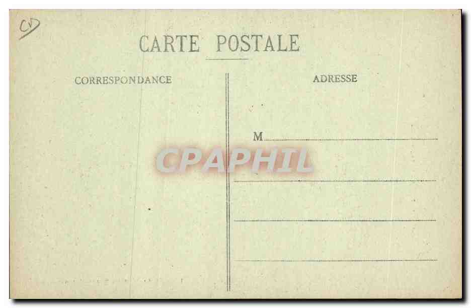CPA Ardoisieres Saulxures sur Moselotte Carriere de granit en exploitation — Rückseite