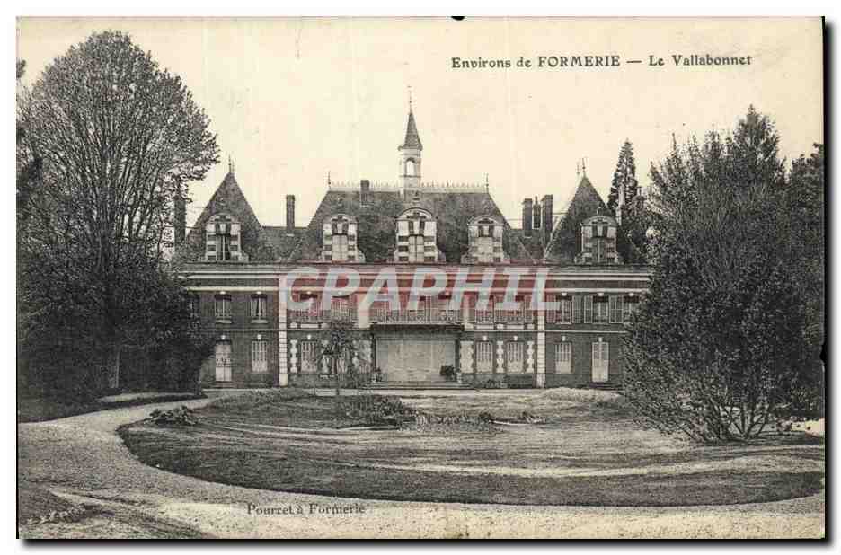 CPA Chateau Environs de Formerie Le Vallabonnet