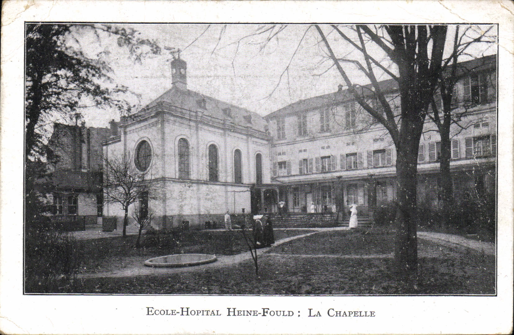 CPA Ecole Hopital Heine Fould La chapelle 