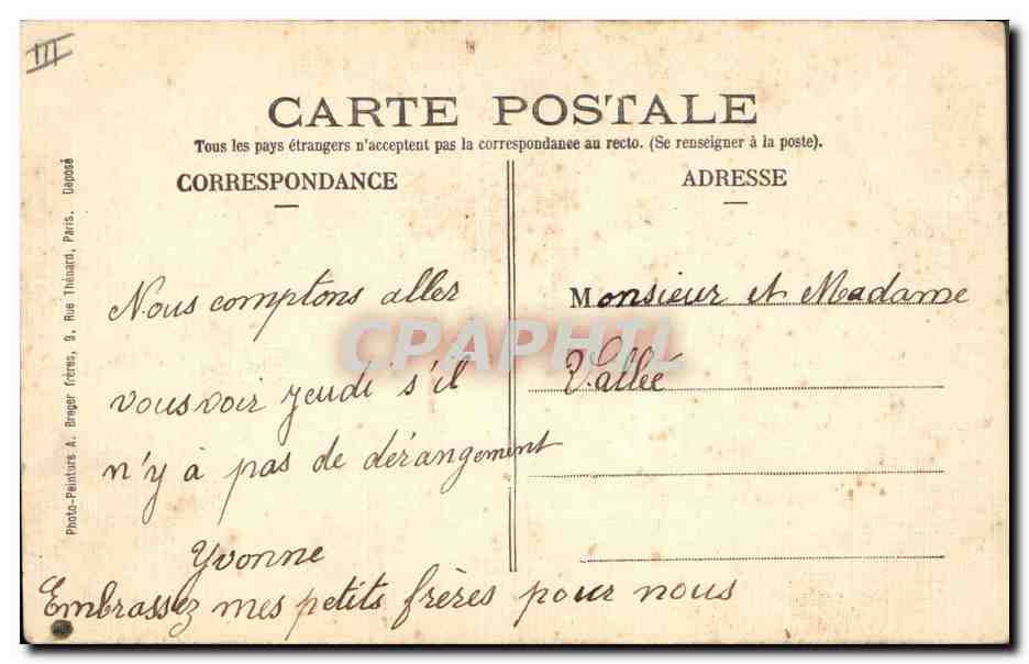 Gesnes-le-Gandelin — Château de Vaux — Beasse, éd. — Reverso