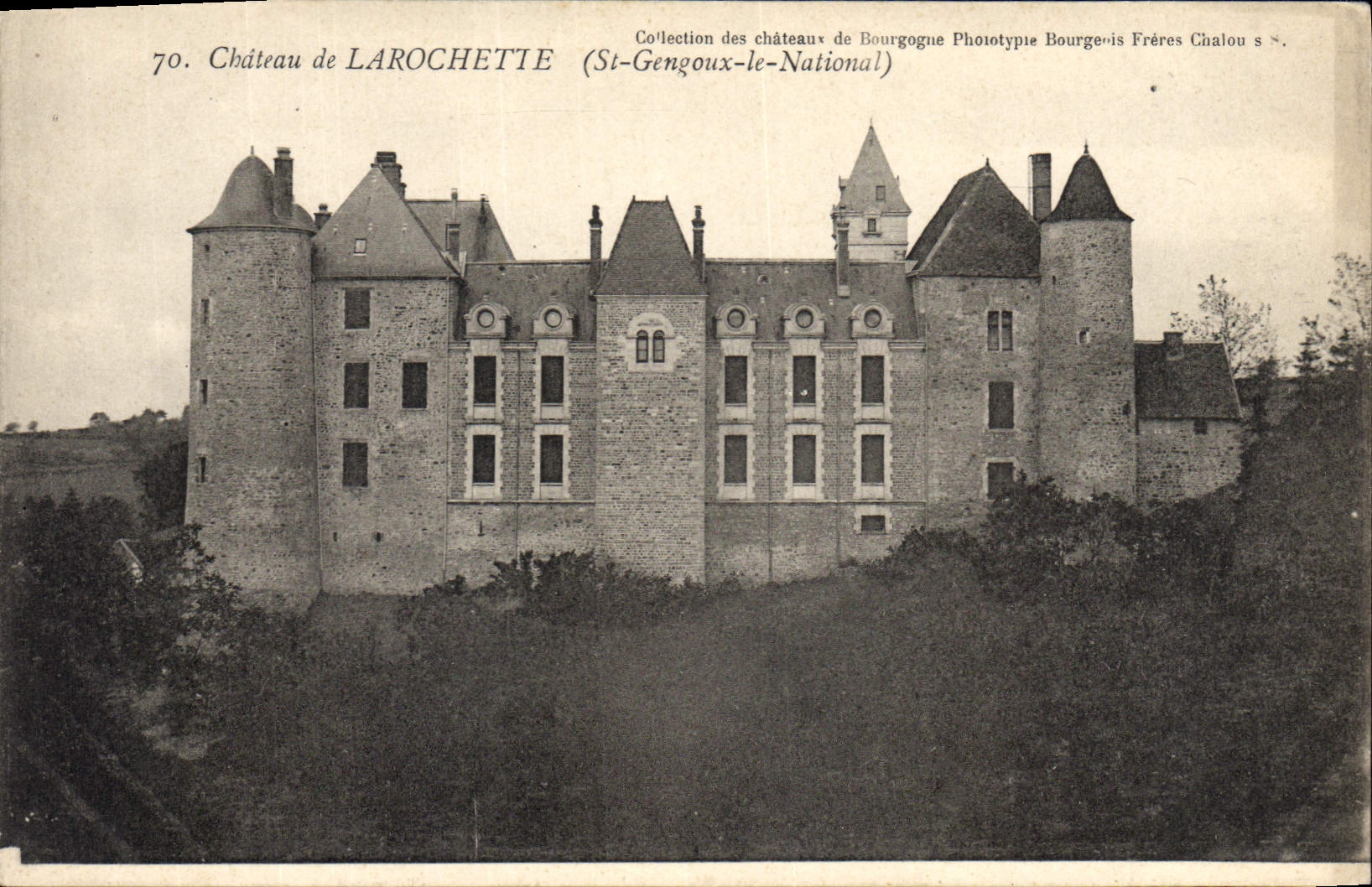 CPA Chateau de Larochette St Gengoux le National