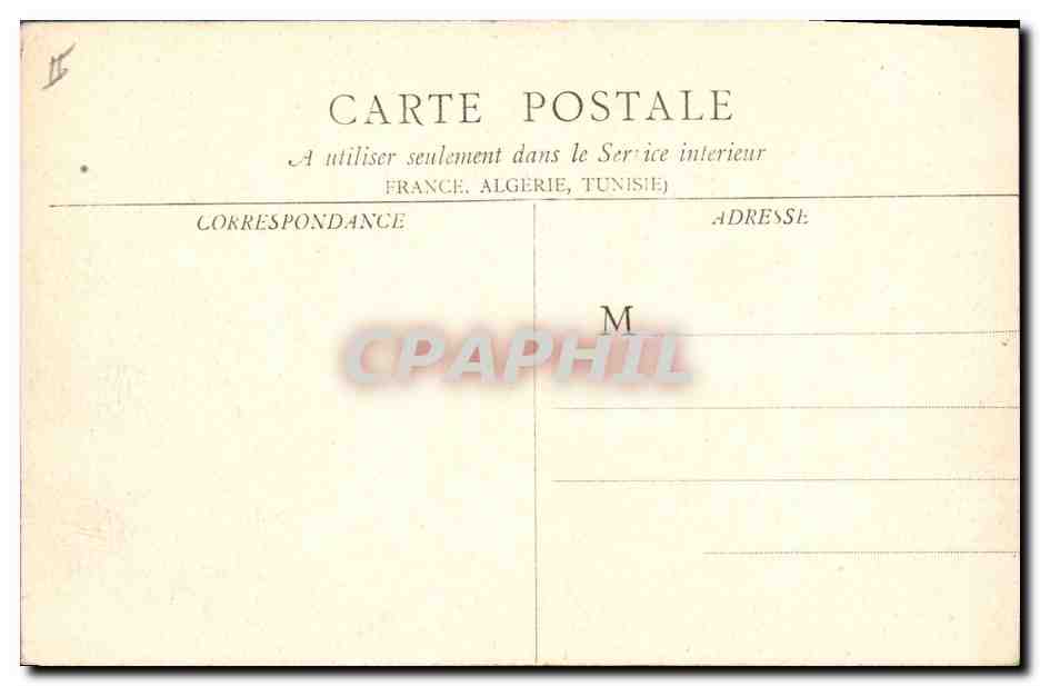 CPA Chateau de Larochette St Gengoux le National — Rückseite