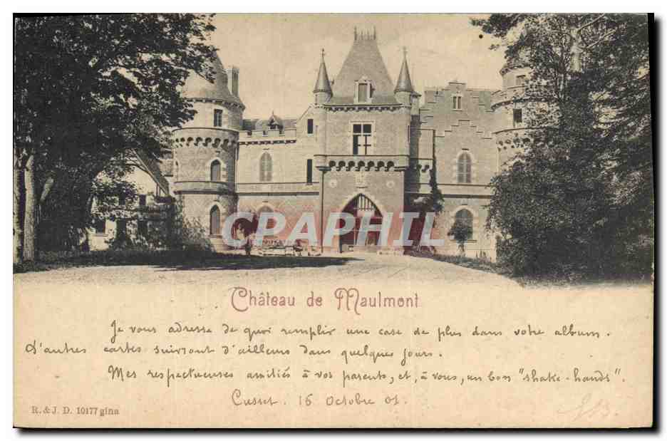 CPA Chateau de Maulmont