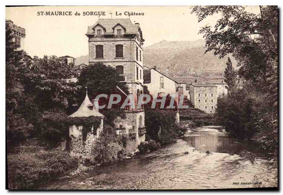 CPA Chateau St Maurice de Sorgue