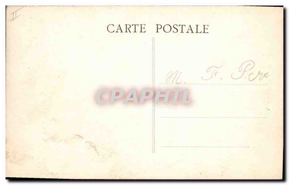 CPA Chateau St Maurice de Sorgue — Rückseite
