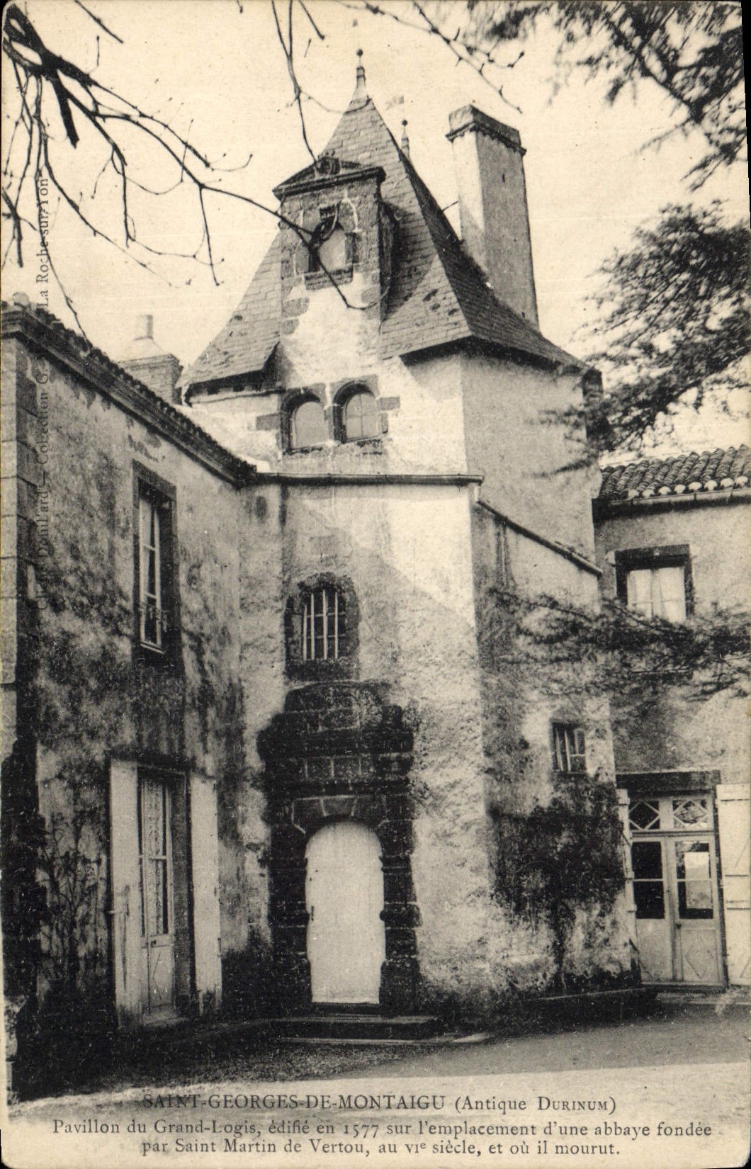CPA Chateau Saint Georges de Montaigu Antique Durinum PAvillon du Grand Logis