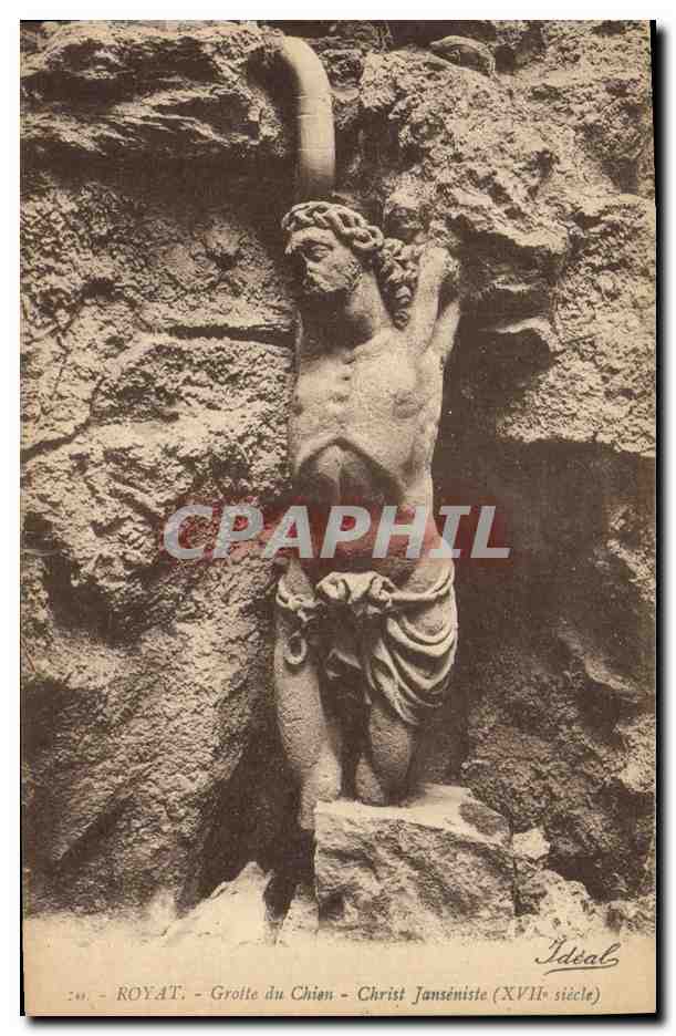 Royat - Gruta del Perro - Cristo Jansenista (siglo XVIII) — Editor Ideal