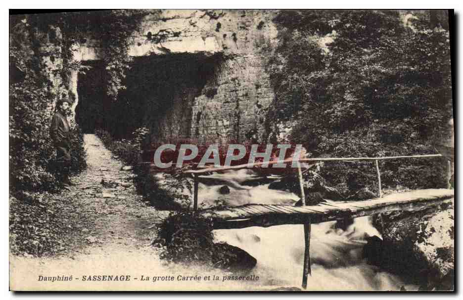 Dauphiné - Sassenage - La cueva cuadrada y el puente