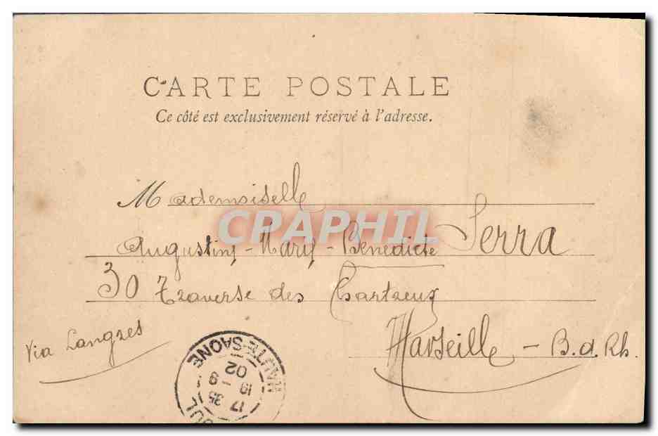 CPA Fantaisie Enfant Poupee  — Rückseite