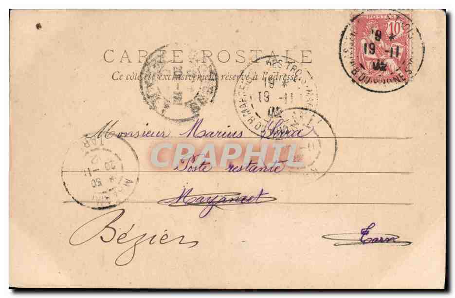 CPA Fantaisie Enfant Poupee  — Rückseite