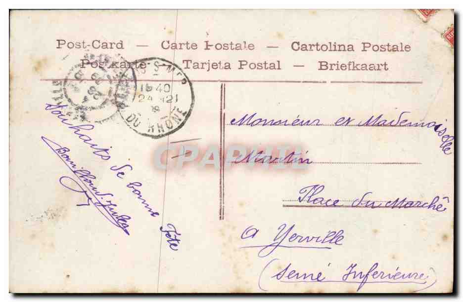CPA Fantaisie Enfants Jouets  — Rückseite