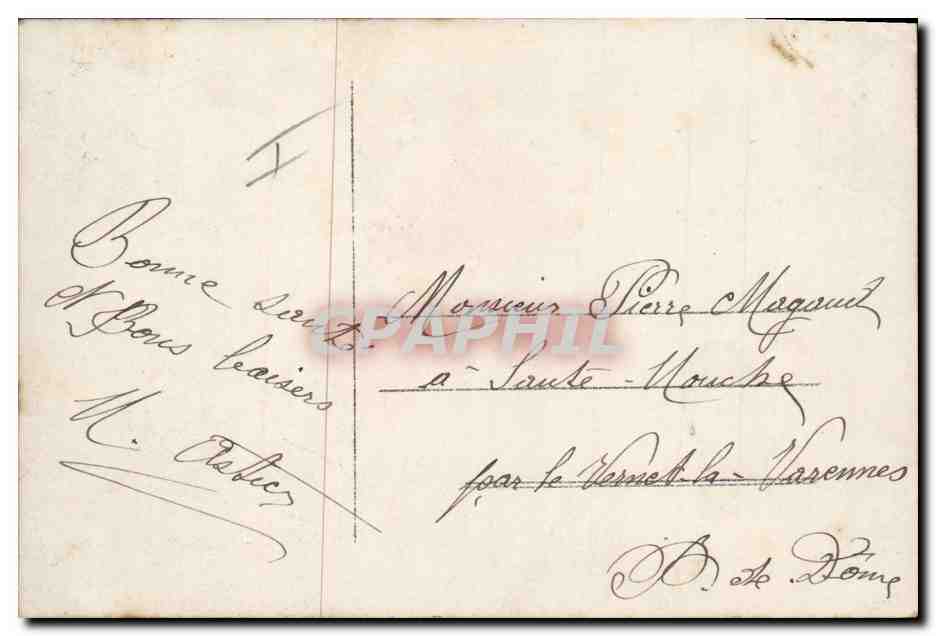 CPA Fantaisie Enfant Poupee Femme  — Rückseite