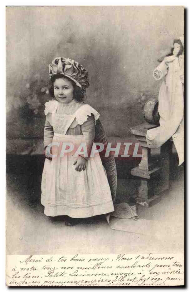 CPA Fantaisie Enfant Poupee 