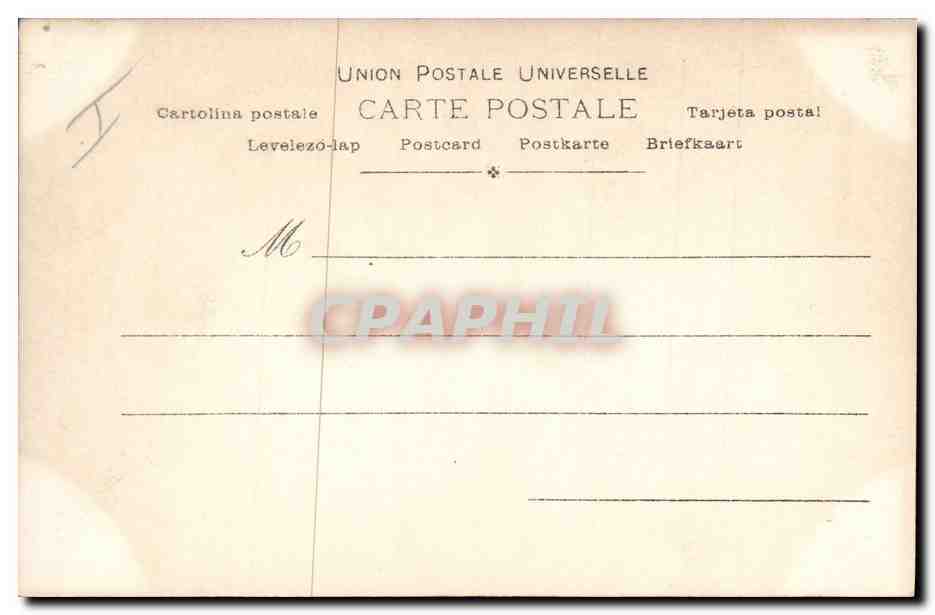 CPA Fantaisie Enfant Poupee  — Rückseite