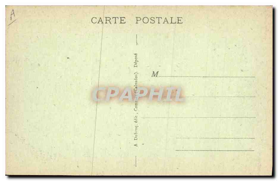 Bayeux - Le Palais de Justice et l'Arbre de la Liberté — A+D 54 bis — Verso