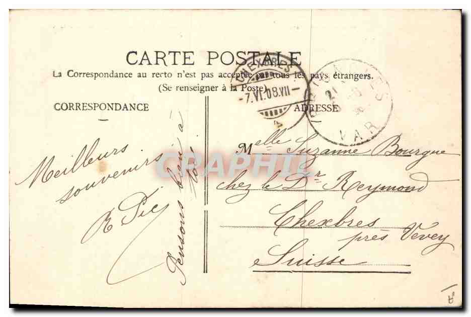 Brignoles - Le Palais de Justice — Bazar Parisien Brignoles — Reverso