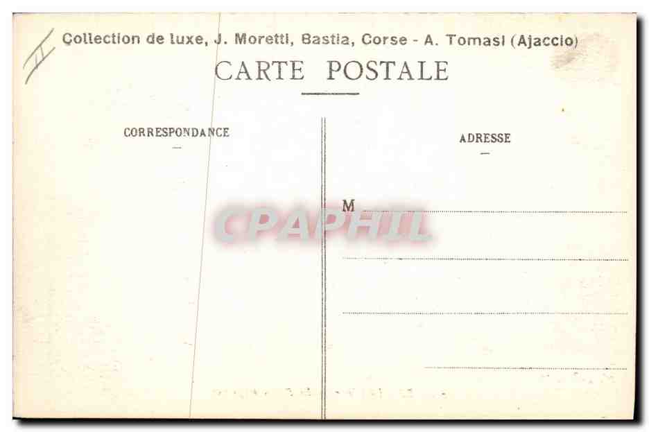 Bastia (Corse) - Le Palais de Justice — J. Moretti, n°61 — Reverso