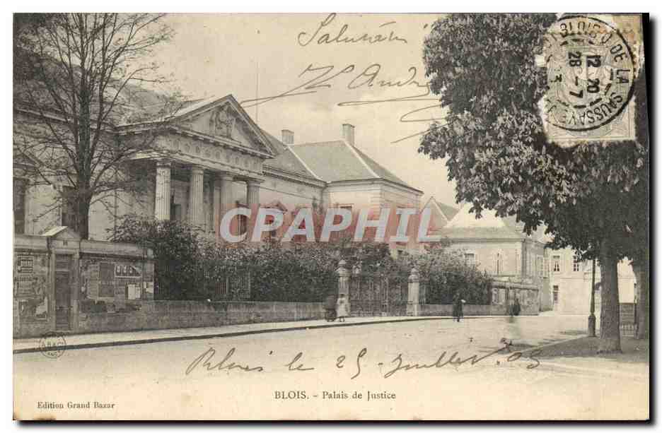 CPA Palais de justice Blois