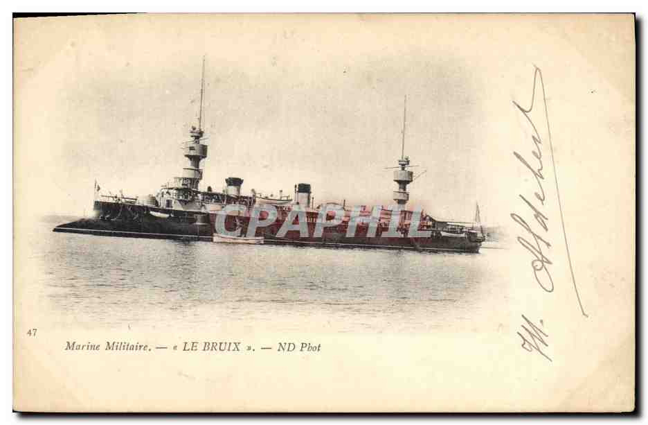 Marine Militaire — « LE BRUIX » — ND Pbot