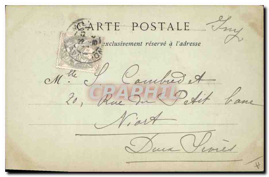 Marine Militaire — « LE BRUIX » — ND Pbot — Verso