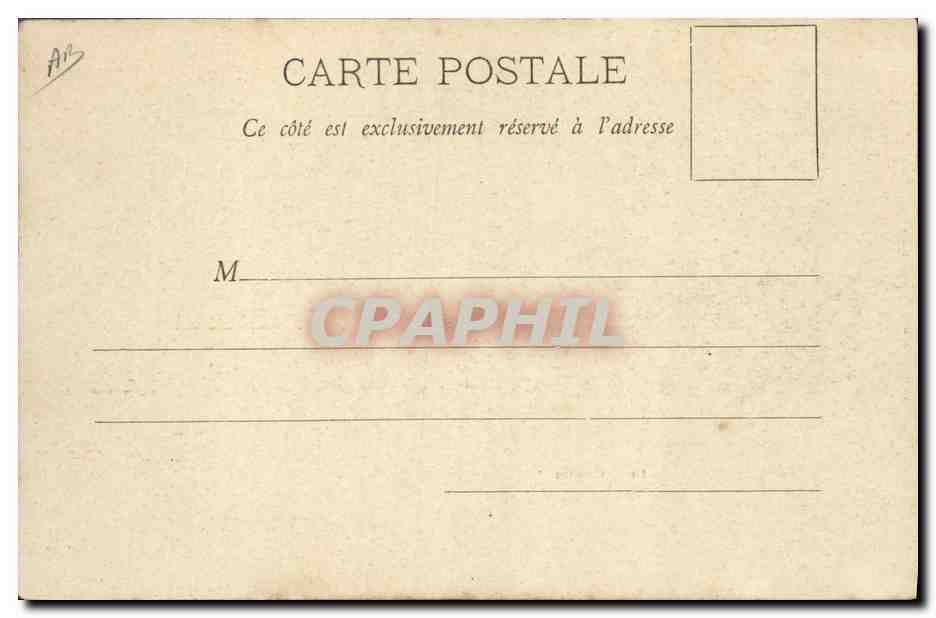 Le "Cassini" — navire de guerre — Phototype A. Bergoret et Cie, Nancy — Verso